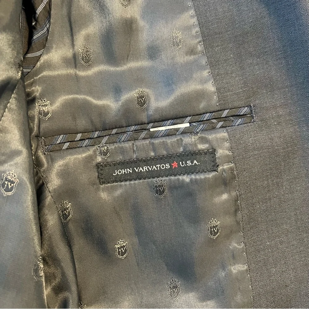 John Varvatos Wool Blazer, 36 Short - Picture 4 of 9